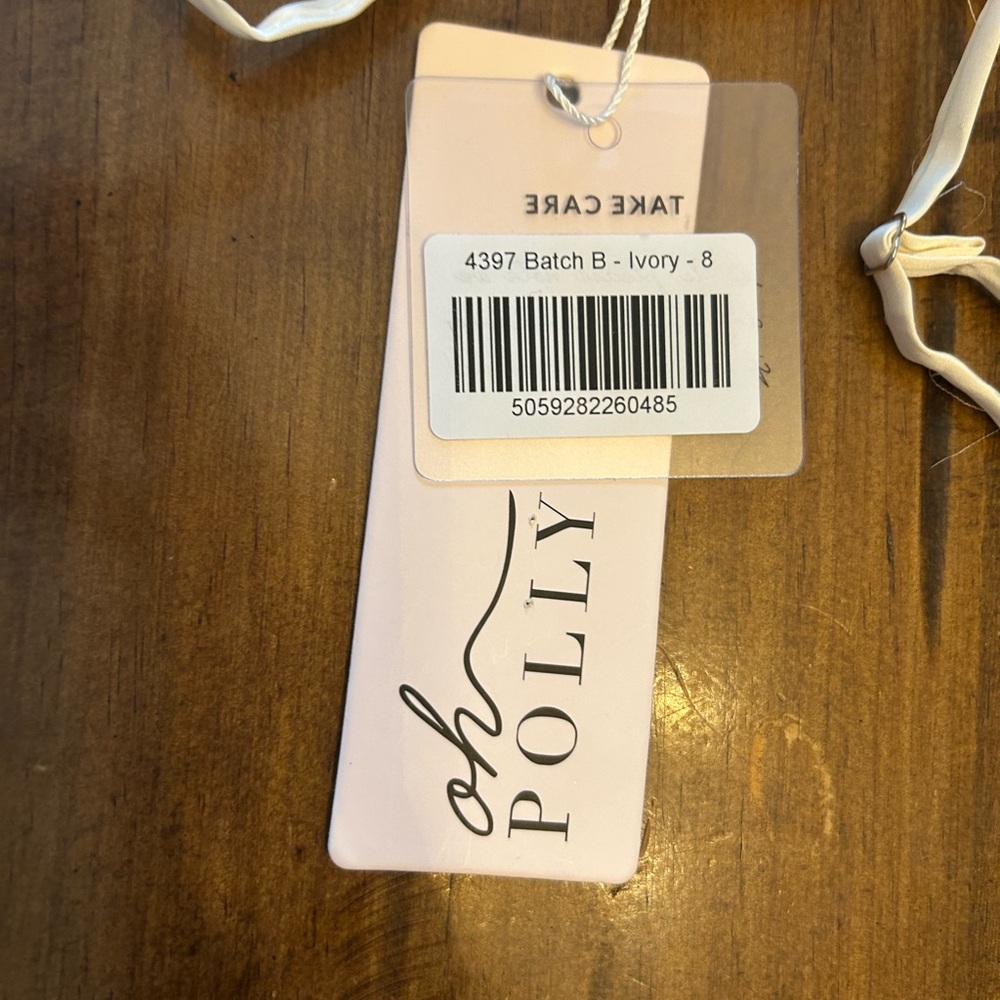 Oh Polly Ivory Elegance Dress
